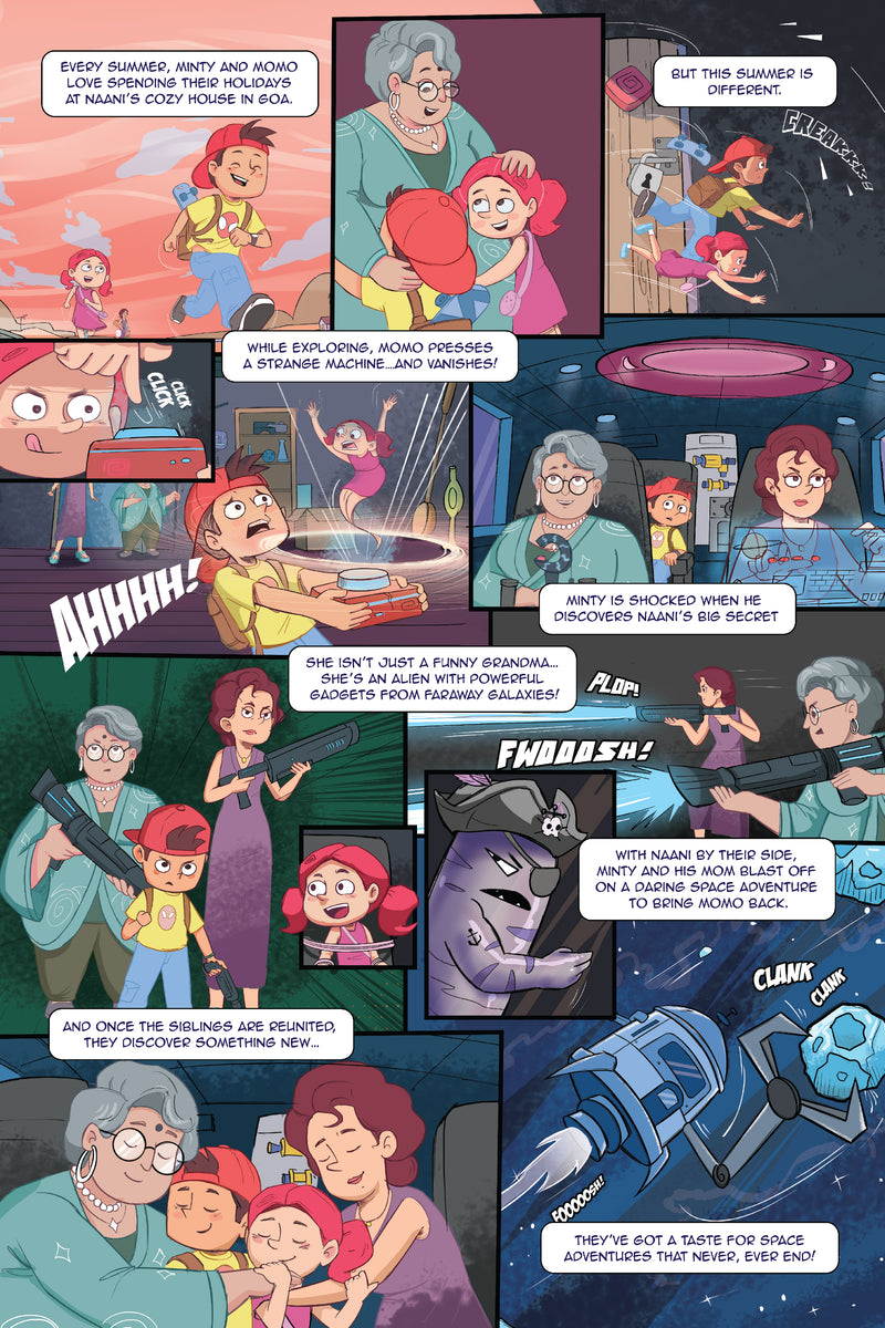 MY NANI IS AN ALIEN-THE SIBLING CAT-ASTROPHE-ISSUE 2-ALPHA COMICS (NEW RELEASE)