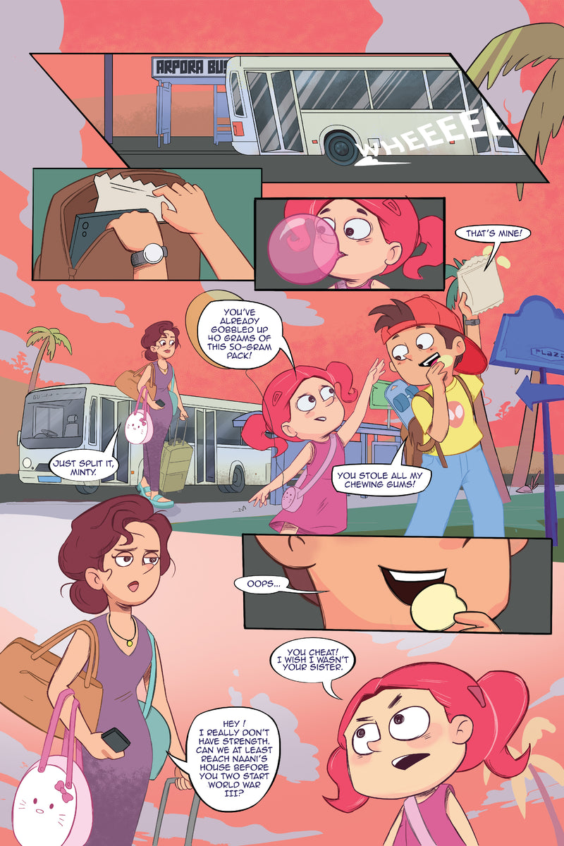 MY NANI IS AN ALIEN-THE BUBBLEGUM PIRATES-ISSUE 1-ALPHA COMICS (NEW RELEASE)