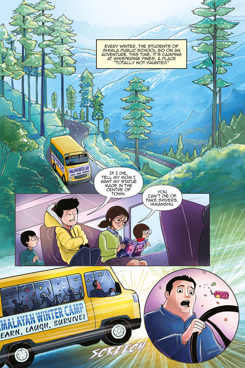 THE ADVENTURES OF CHAHAL PAHAL-MYSTERY OF WHISPERING PINES-ISSUE 6-ALPHA COMICS (NEW RELEASE)
