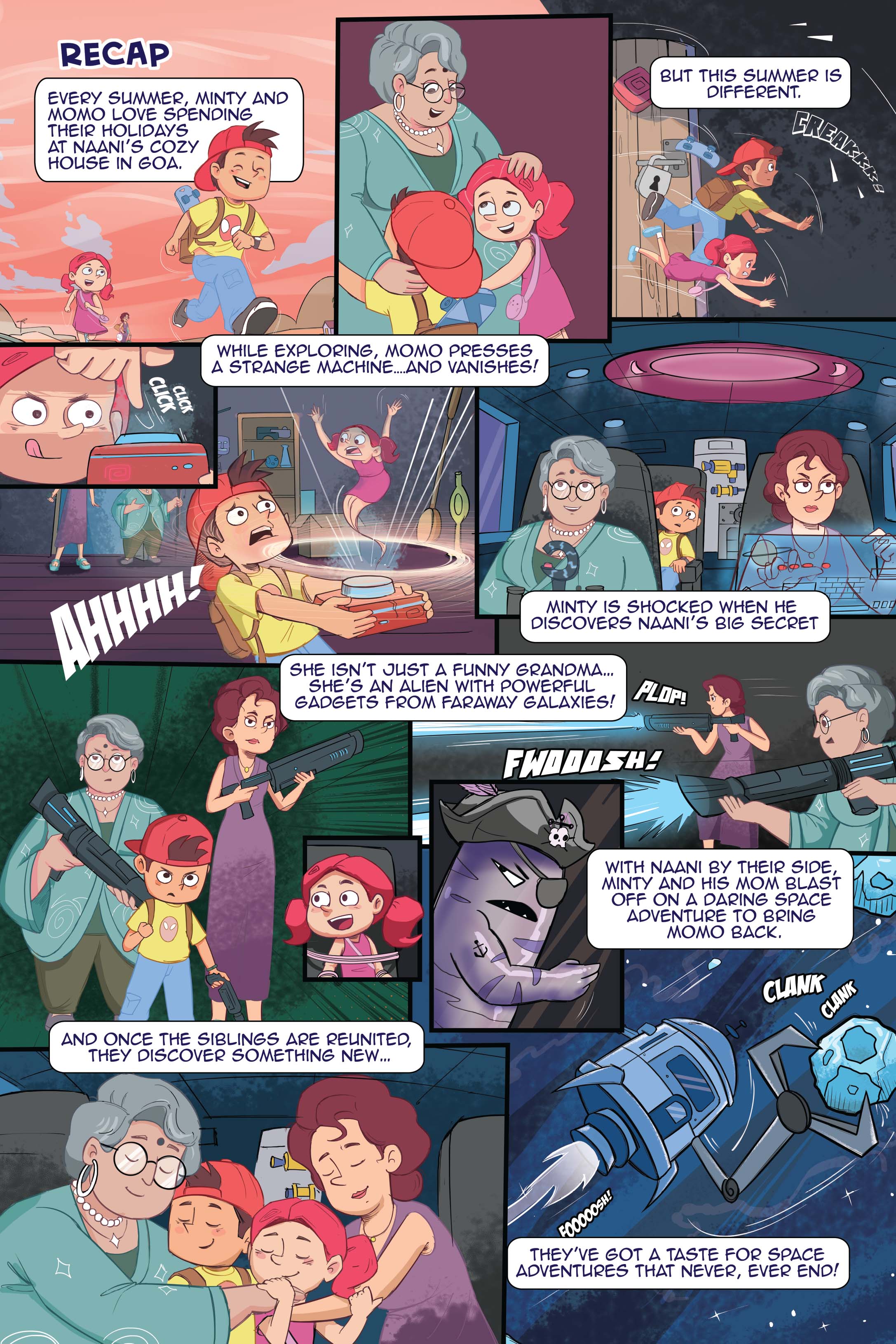 MY NANI IS AN ALIEN-JAILBREAK IN BLACK HOLE-ISSUE 5-ENGLISH