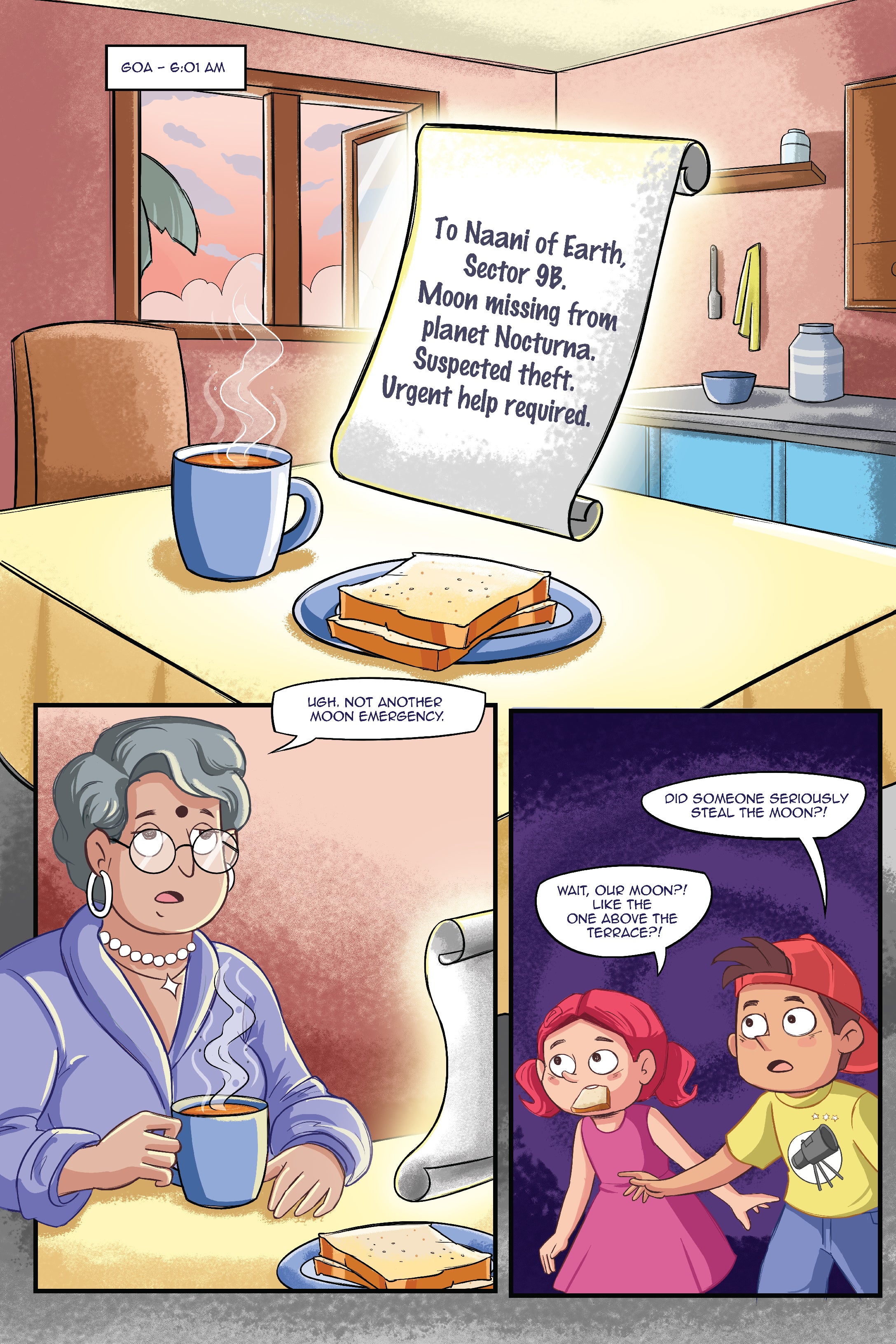 MY NANI IS AN ALIEN-MISSING MOON OF NOCTURNA-ISSUE 4-ENGLISH