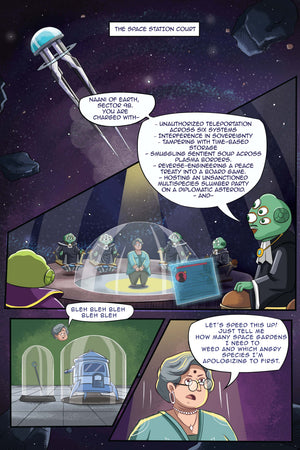MY NANI IS AN ALIEN-JAILBREAK IN BLACK HOLE-ISSUE 5-ENGLISH
