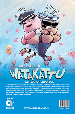 THE LEGEND OF WATAKATTU-CLAWS OF JUSTICE-ISSUE 1-ALPHA COMICS (NEW RELEASE)