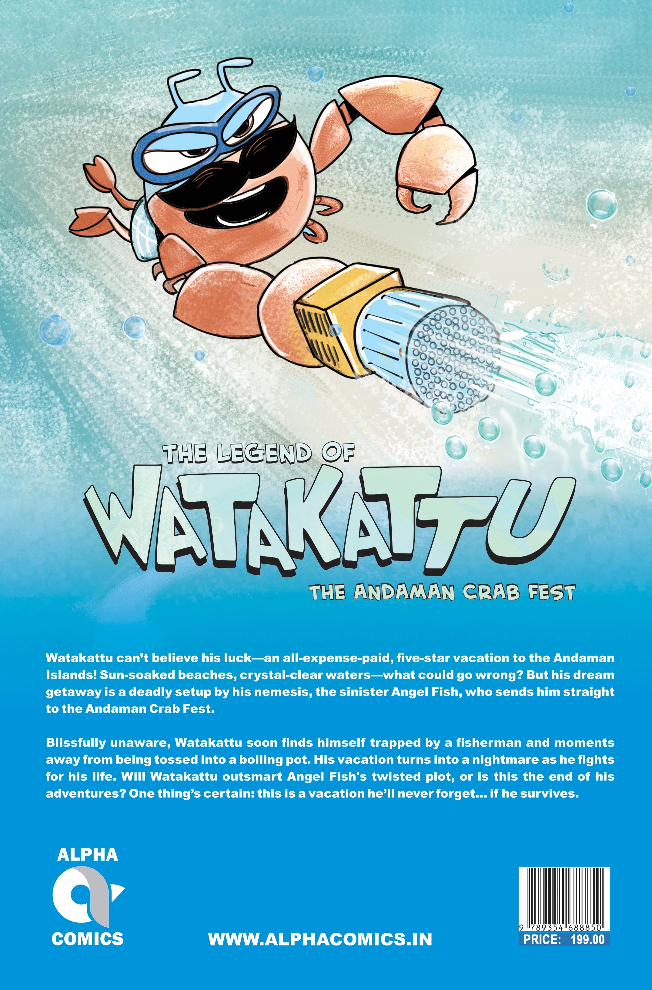 THE LEGEND OF WATAKATTU-THE ANDAMAN CRAB FEST-ISSUE 2-ALPHA COMICS (NEW RELEASE)