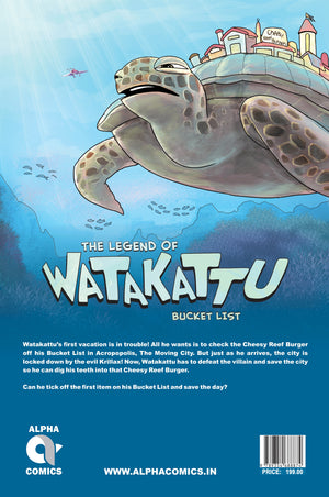 THE LEGEND OF WATAKATTU-BUCKET LIST-ISSUE 3-ALPHA COMICS (NEW RELEASE)