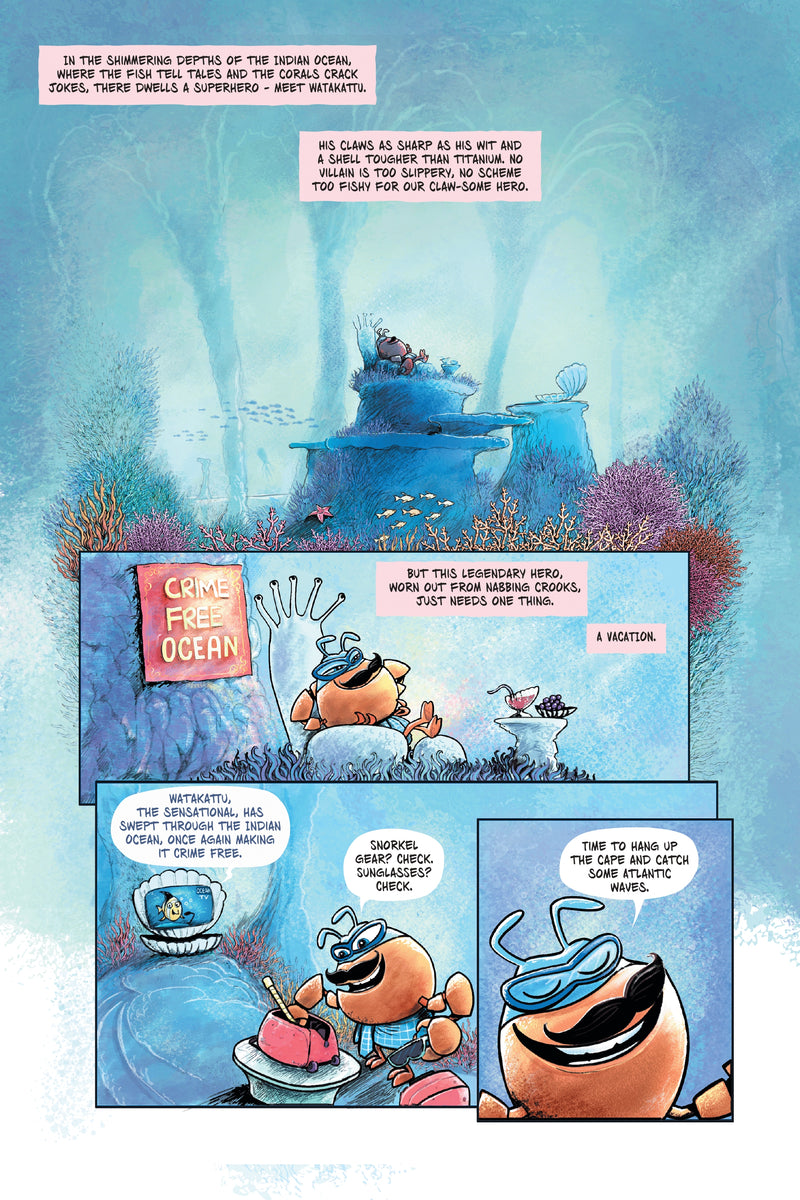 THE LEGEND OF WATAKATTU-CLAWS OF JUSTICE-ISSUE 1-ALPHA COMICS (NEW RELEASE)