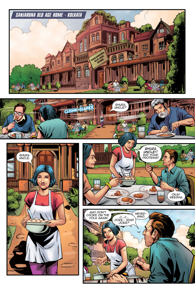 THE WAR COOK-ISSUE 1-ENGLISH-ALPHA COMICS (NEW RELEASE) (DEFECTIVE)