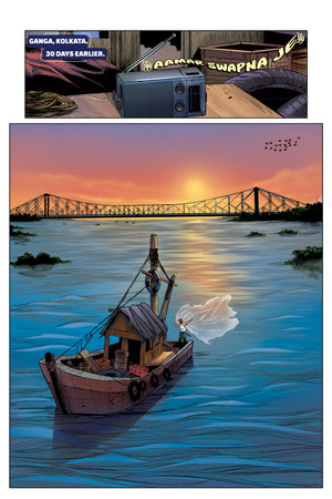 AGENT J IN OPERATION GANGA-ISSUE 1-ALPHA COMICS (NEW RELEASE) (DEFECTIVE)