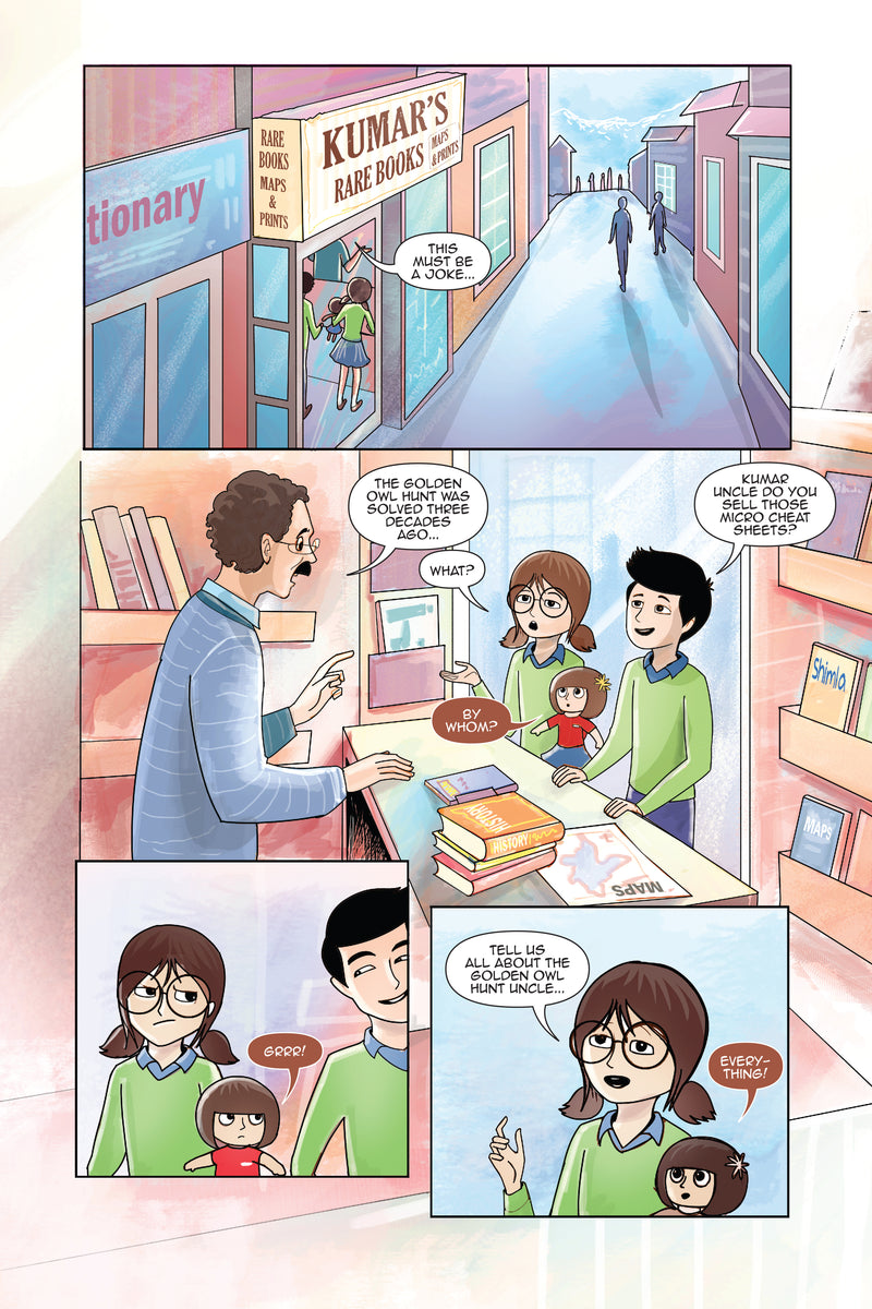 THE ADVENTURES OF CHAHAL PAHAL-MYSTERY OF THE GOLDEN OWL HUNT-ISSUE 5-ALPHA COMICS (NEW RELEASE)
