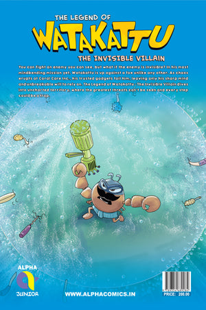 THE LEGEND OF WATAKATTU-THE INVISIBLE VILLAIN-ISSUE 5-ALPHA COMICS (NEW RELEASE)