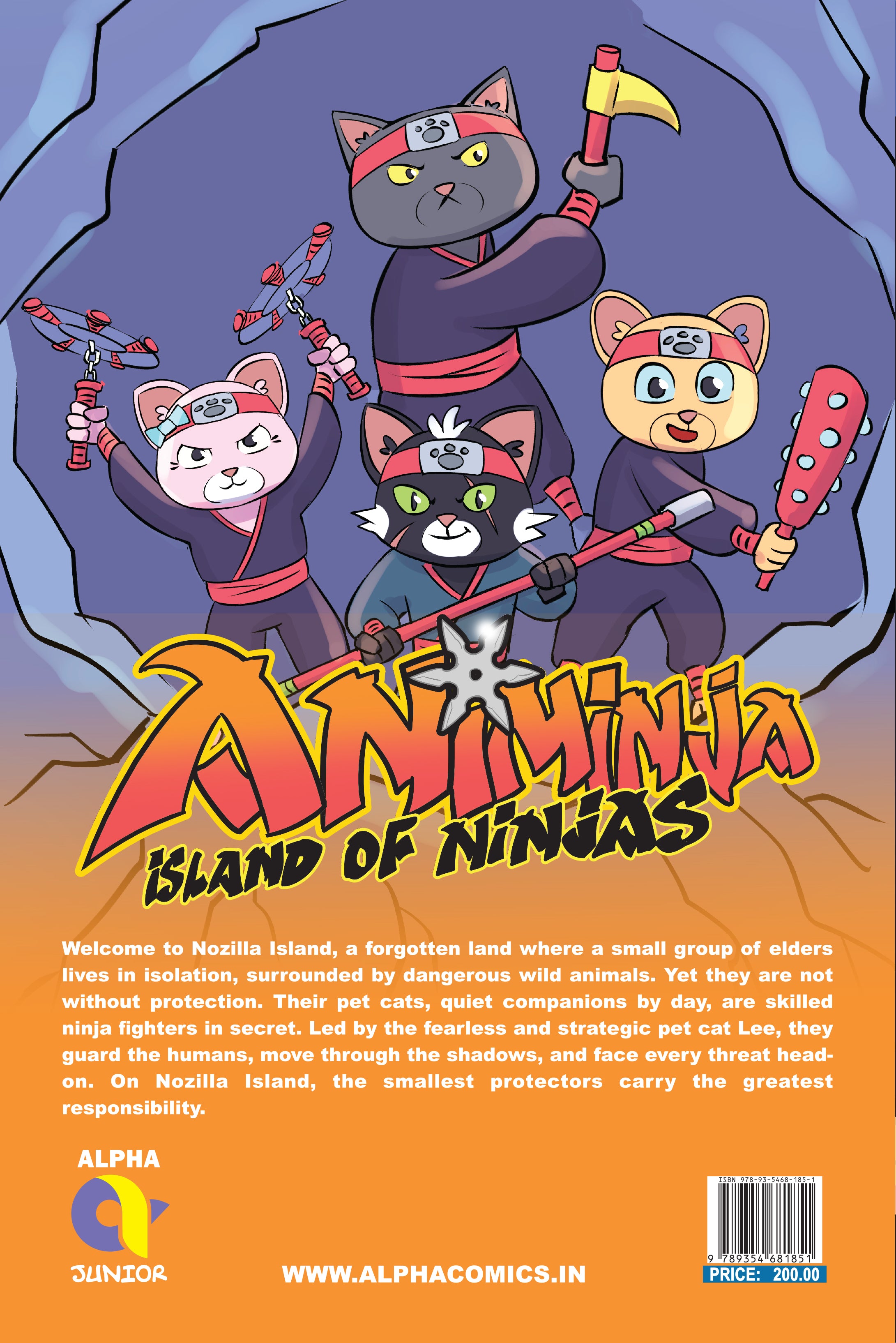 ANIMINJA-ISLAND OF NINJAS-ISSUE 1-ENGLISH-ALPHA COMICS