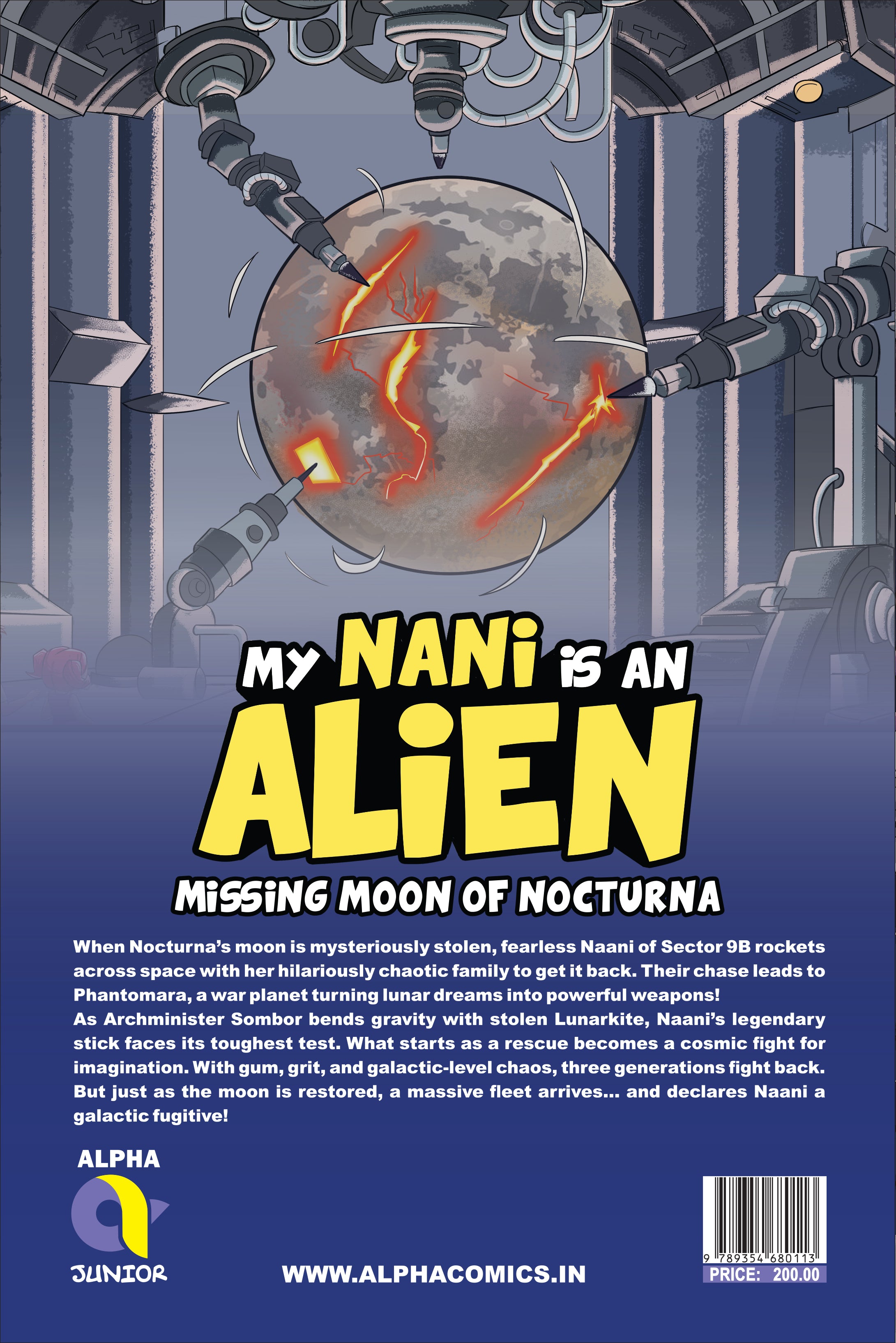 MY NANI IS AN ALIEN-MISSING MOON OF NOCTURNA-ISSUE 4-ENGLISH