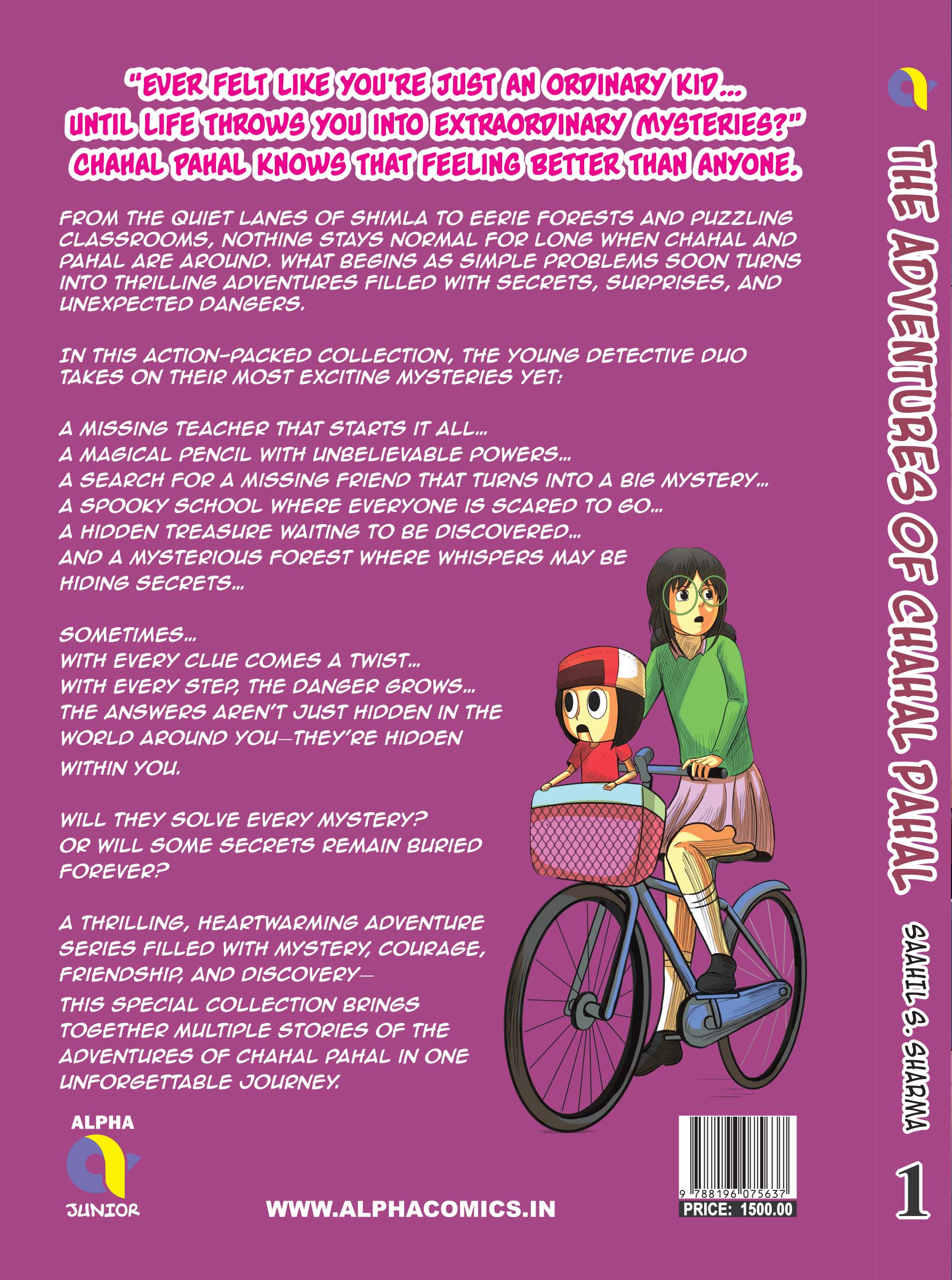 THE ADVENTURES OF CHAHAL PAHAL-DIGEST 1-ENGLISH-ALPHA COMICS
