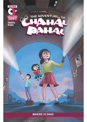 THE ADVENTURES OF CHAHAL PAHAL-WHERE IS DINO-ISSUE 3-ALPHA COMICS (NEW RELEASE)