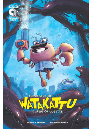 THE LEGEND OF WATAKATTU-CLAWS OF JUSTICE-ISSUE 1-ALPHA COMICS (NEW RELEASE)