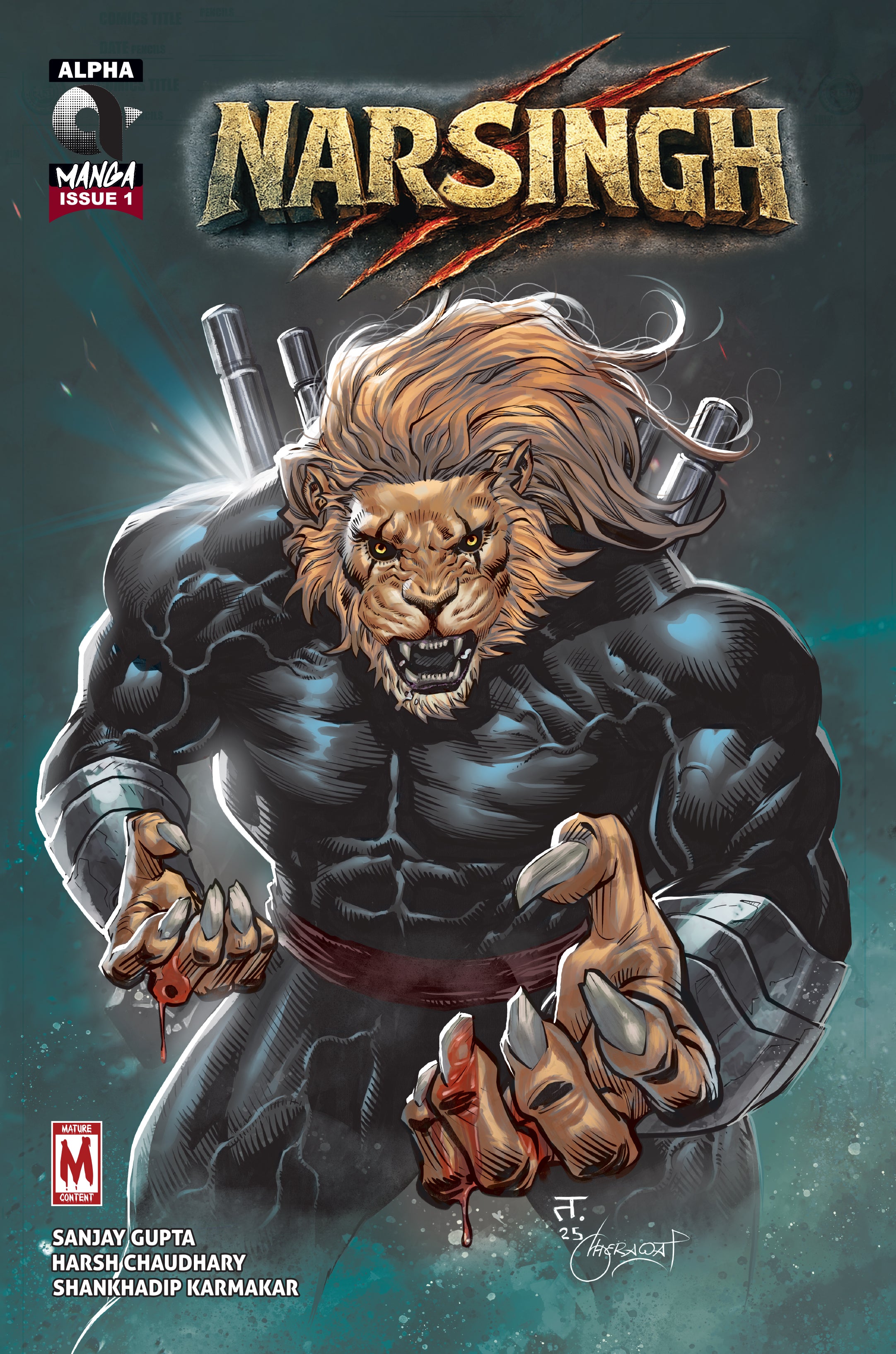 NARSINGH-ISSUE 1-ALPHA COMICS (NEW RELEASE)