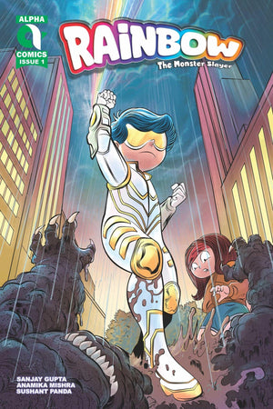 RAINBOW-THE MONSTER SLAYER-ISSUE 1-ALPHA COMICS (NEW RELEASE)