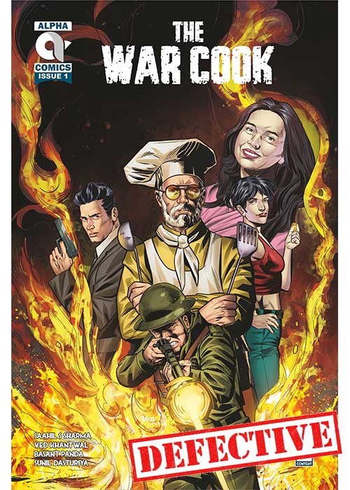 THE WAR COOK-ISSUE 1-ENGLISH-ALPHA COMICS (NEW RELEASE) (DEFECTIVE)