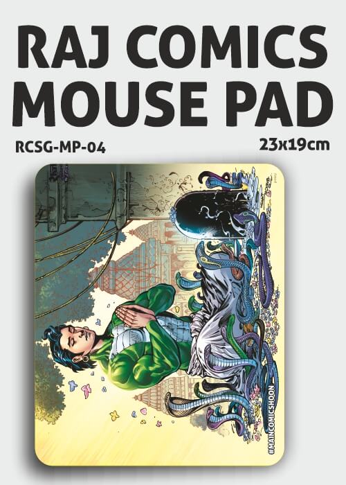 RAJ COMICS NAGRAJ MOUSE PAD-1 (SMALL)