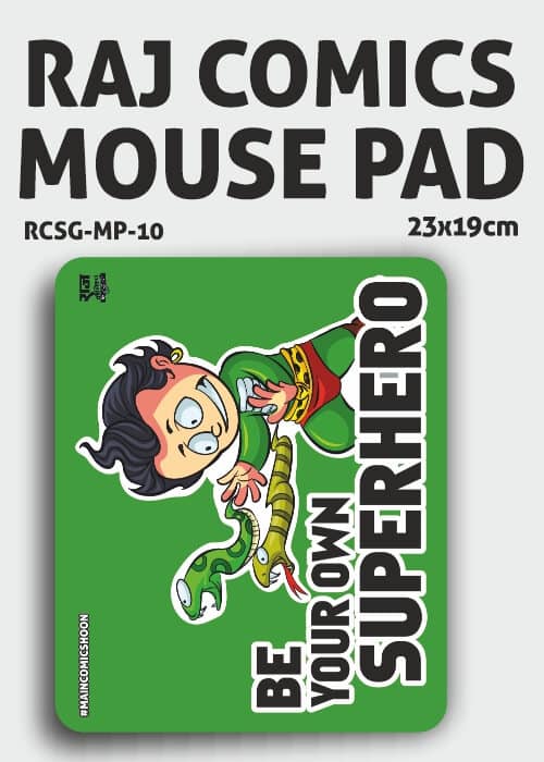 RAJ COMICS NAGRAJ MOUSE PAD-3 (SMALL)