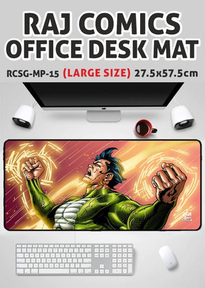 RAJ COMICS NAGRAJ OFFICE DESK MAT-1 (LARGE) (GAMING MOUSE PAD)