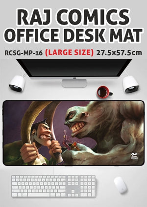 RAJ COMICS NAGRAJ OFFICE DESK MAT-2 (LARGE) (GAMING MOUSE PAD)