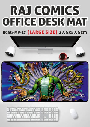 RAJ COMICS NAGRAJ OFFICE DESK MAT-3 (LARGE) (GAMING MOUSE PAD)