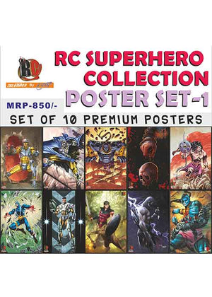 RC SUPERHERO COLLECTION POSTER SET 1