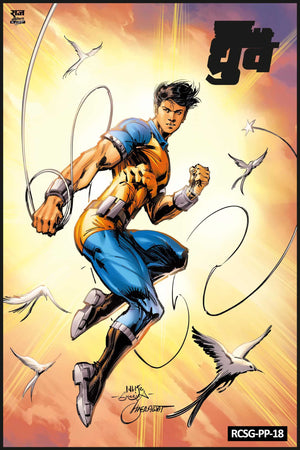 SUPER COMMANDO DHRUVA PREMIUM POSTER 4