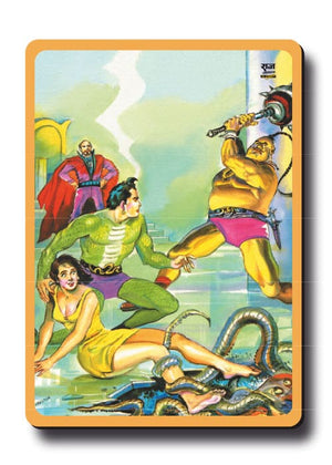 DELUXE FRIDGE MAGNET-NAGRAJ-2 (SINGLE)