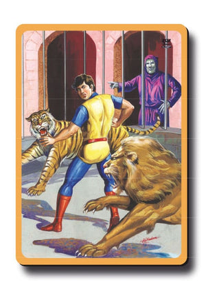 DELUXE FRIDGE MAGNET-SUPER COMMANDO DHRUVA-8 (SINGLE)