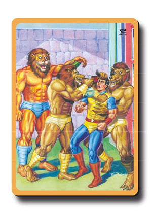 DELUXE FRIDGE MAGNET-SUPER COMMANDO DHRUVA-9 (SINGLE)
