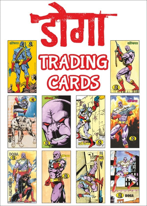 SET OF 10 TRADING CARDS OF DOGA