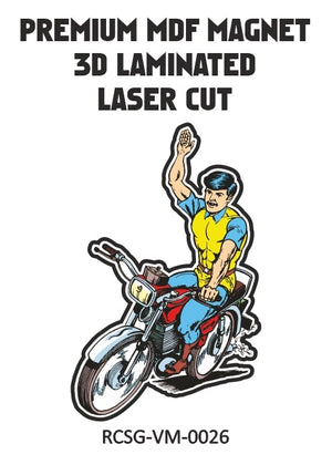 SUPER COMMANDO DHRUVA PREMIUM MDF MAGNET-7